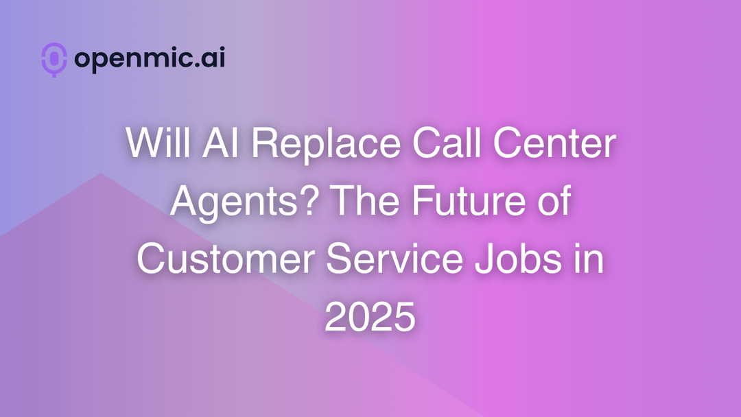 Will Ai Replace Call Center Agents The Future Of Customer Service Jobs